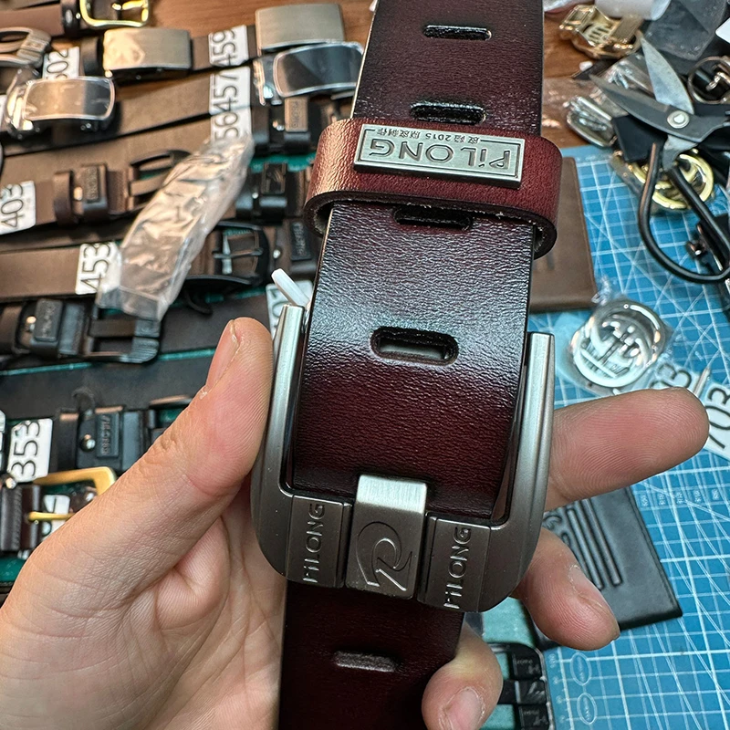 男士真皮皮带瑕疵牛皮腰带女