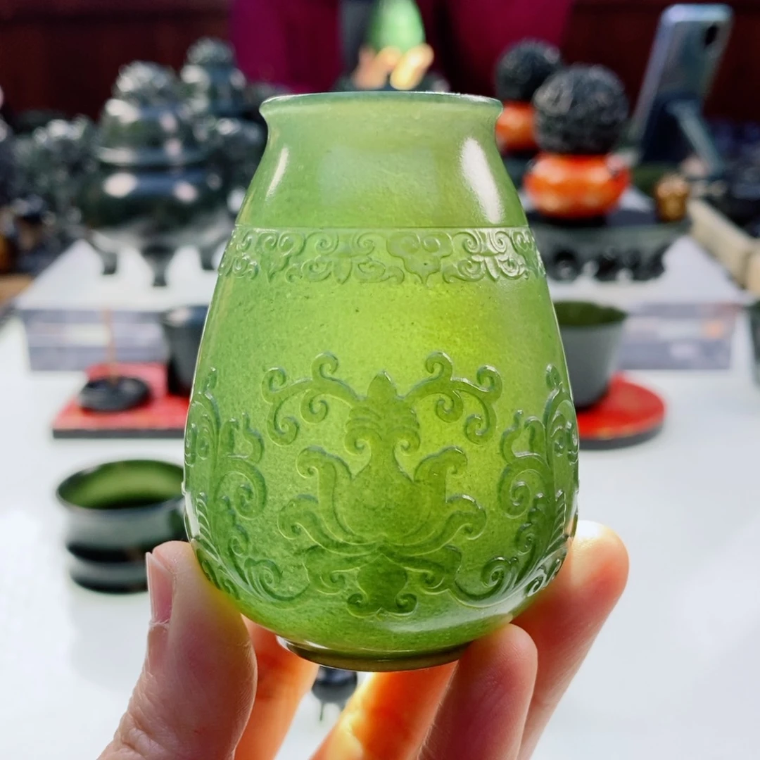 和田玉（青玉）摆件未镶嵌