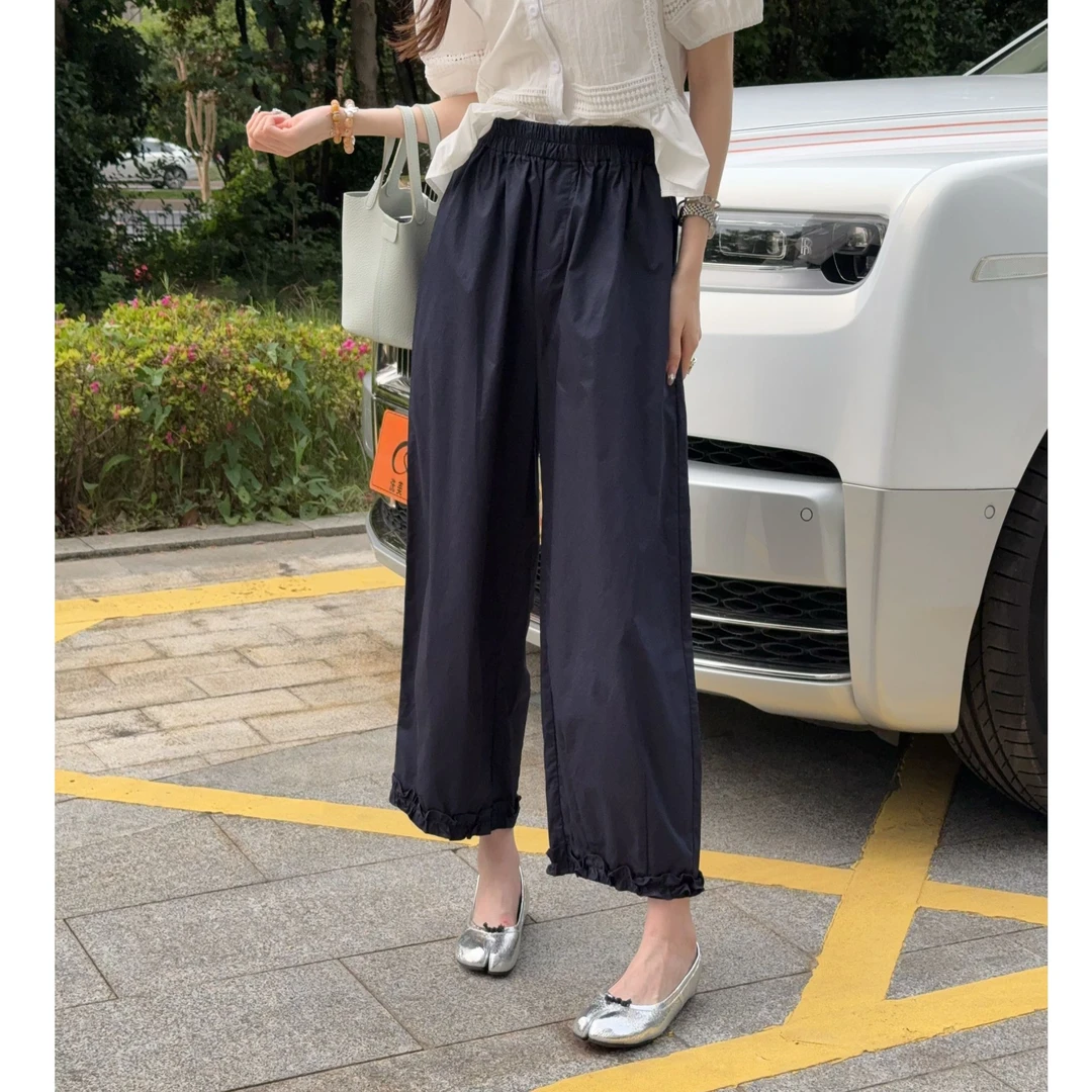 【闭月羞花】马克华菲女装时尚休闲气质裤子F52022A595 qz