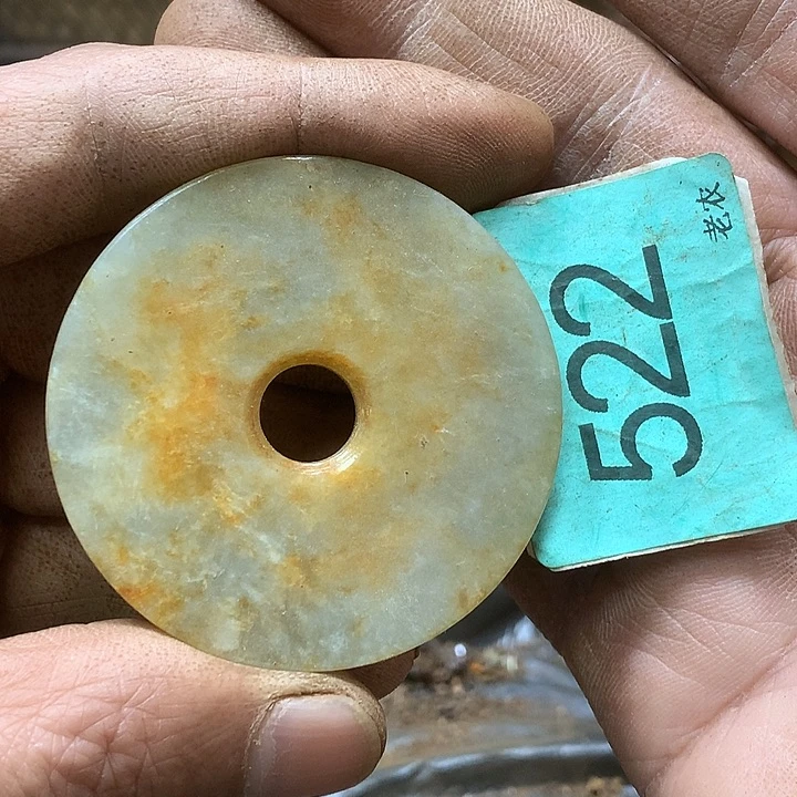 未镶嵌和田玉挂件心**放