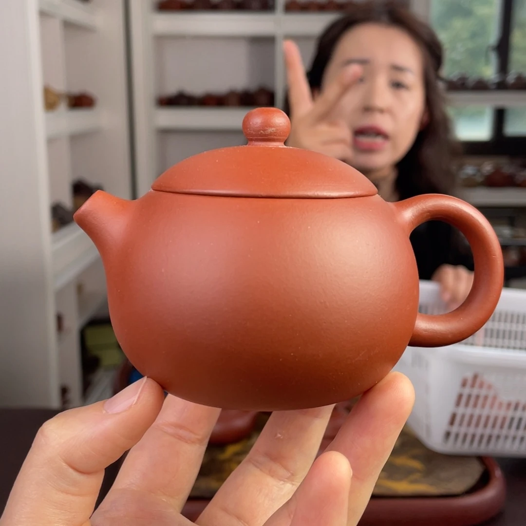紫砂茶壶红清水西施200cc