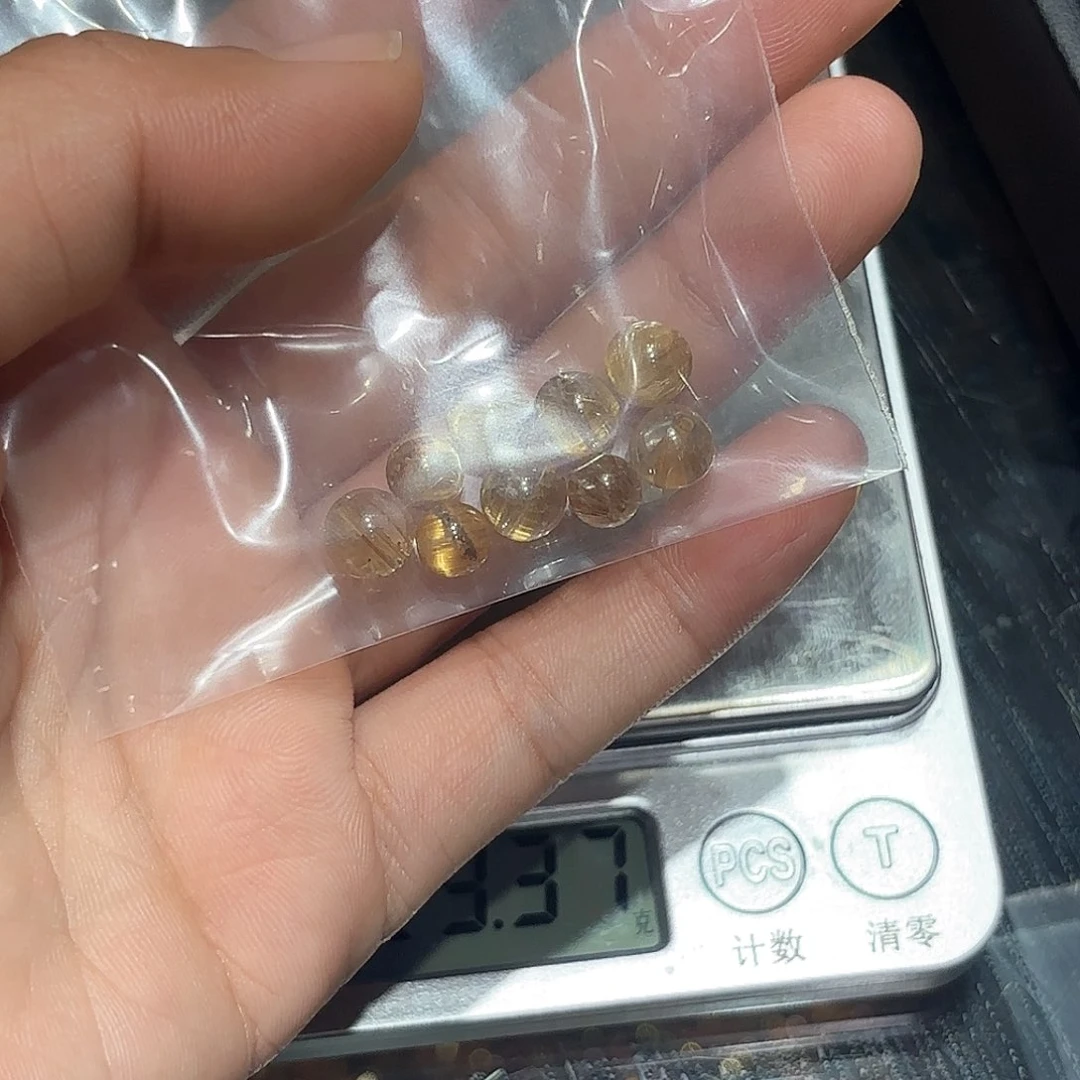 水晶手链未镶嵌买*买打孔不退不换