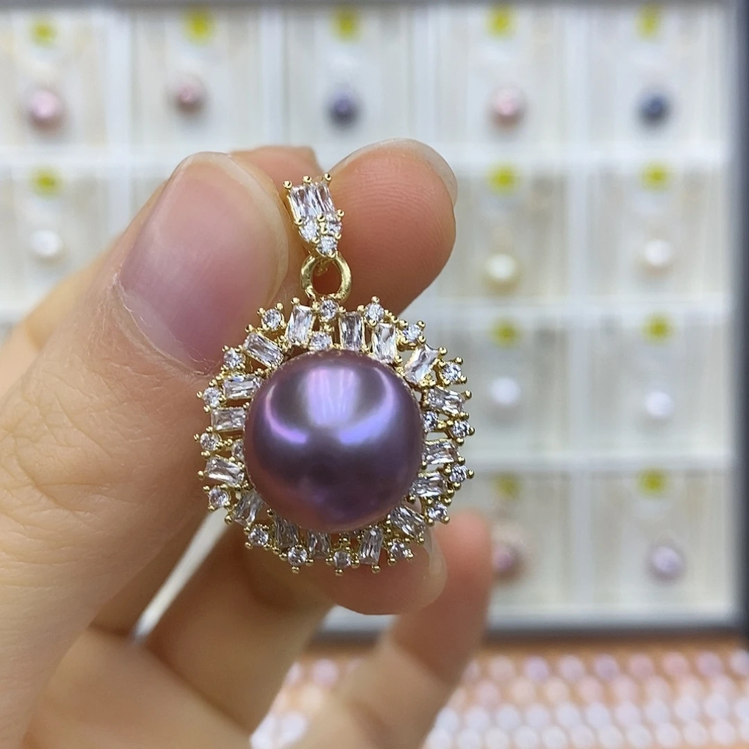 未镶嵌吊坠(赠链)淡水珍珠