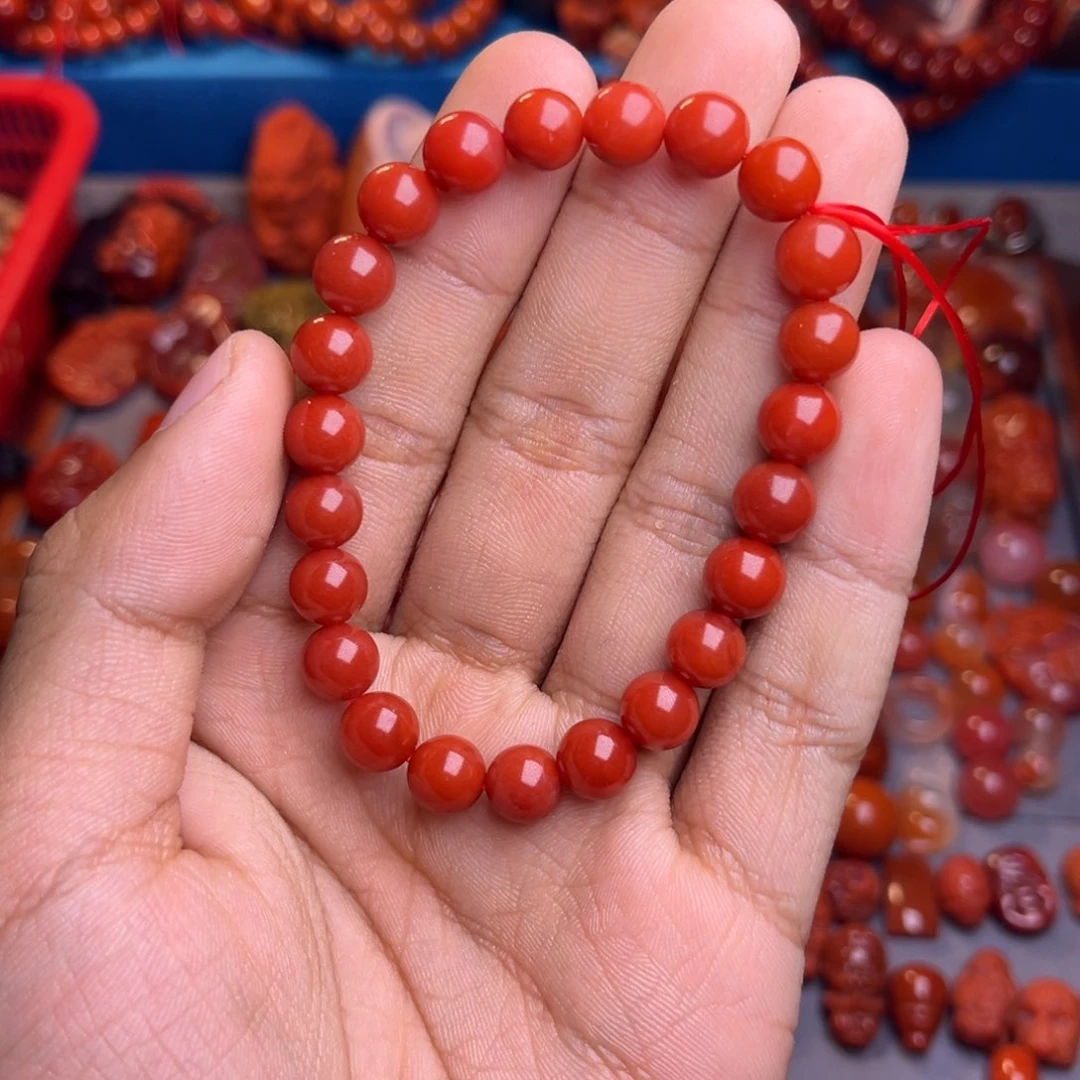 未镶嵌手链南红玛瑙