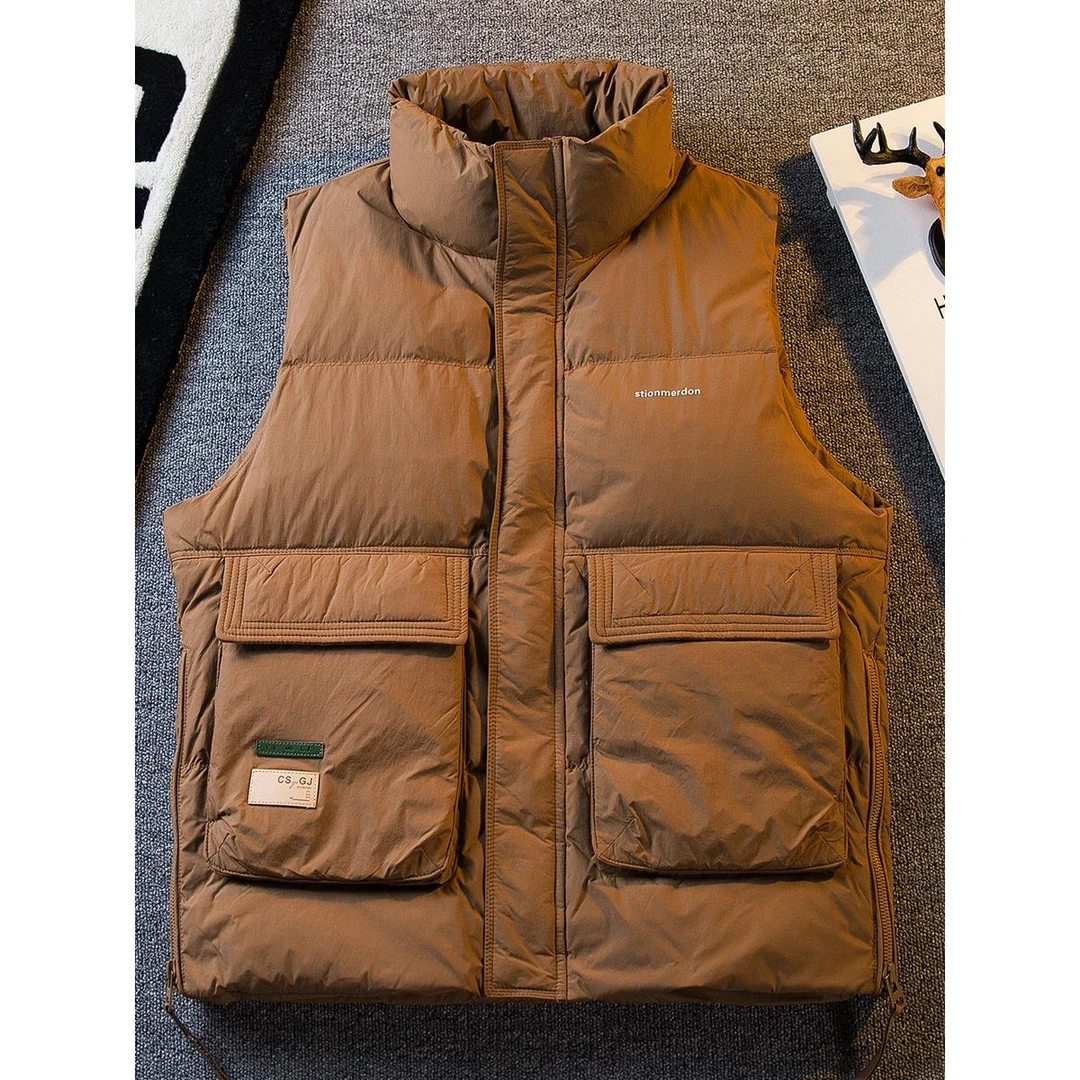 【香港CUFK&轻奢男装】羽绒马甲男秋冬季轻薄无袖坎肩背心保暖外套