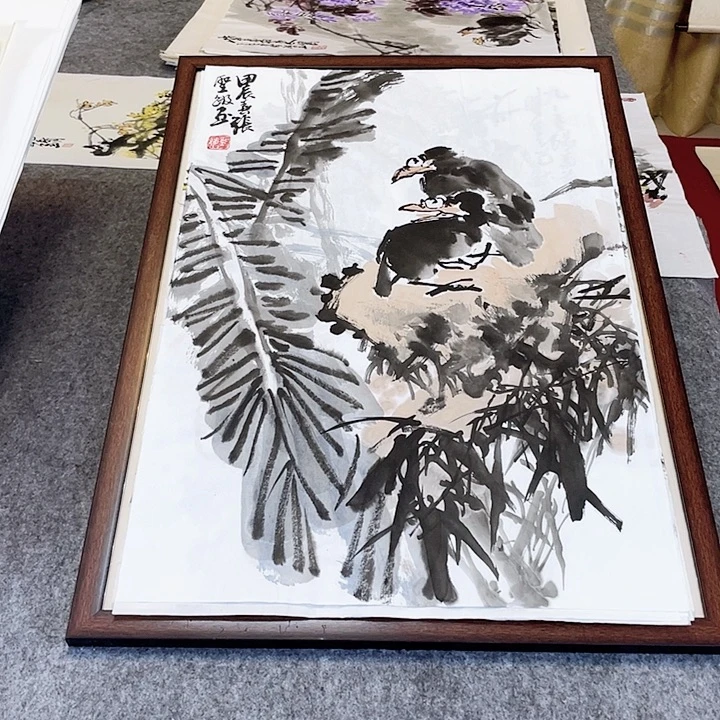 国画张圣敏先生纯手绘作品