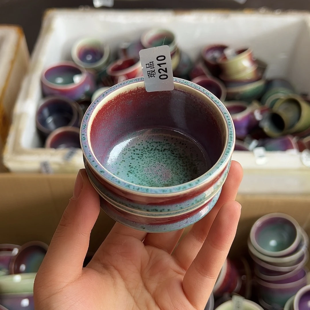 棒****陶摆件窑口自销原矿钧瓷