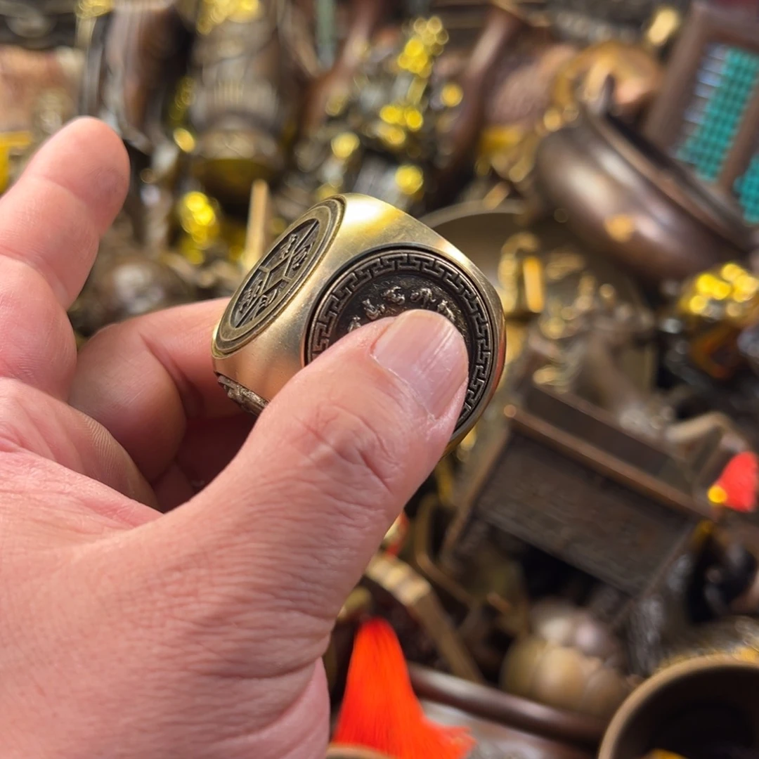 茶壶香炉铜器摆件