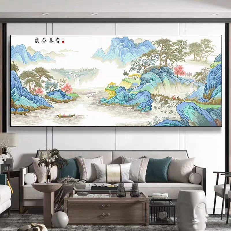 溪谷琴音 71色 大格四股线绣