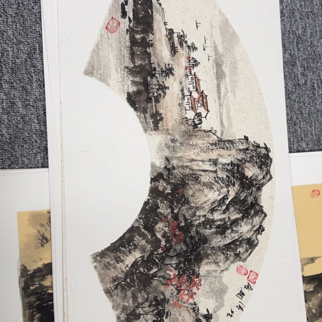 相***村国画绘画作品多次