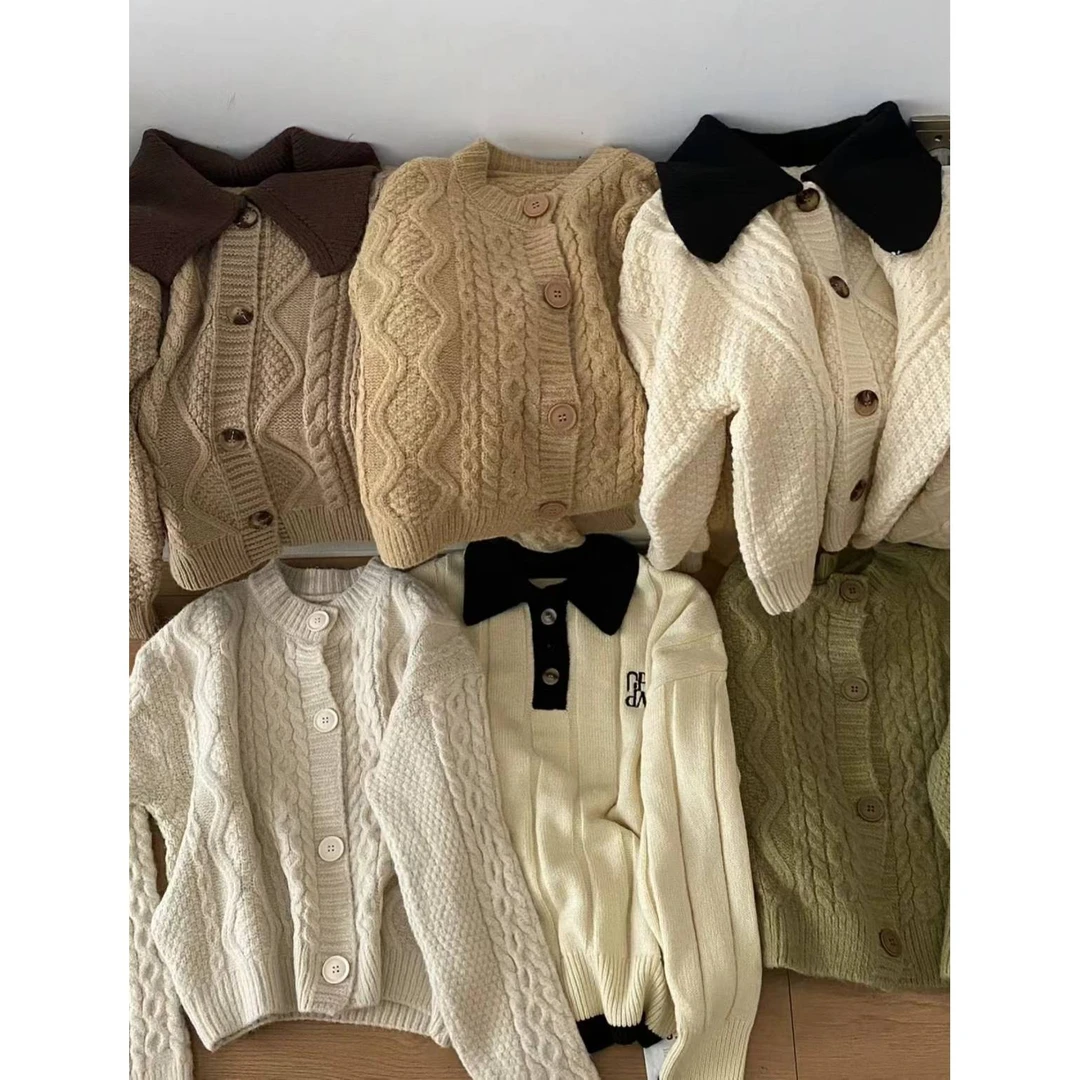 【卷卷家】编码H601-H650韩系甜美软糯毛针织衫