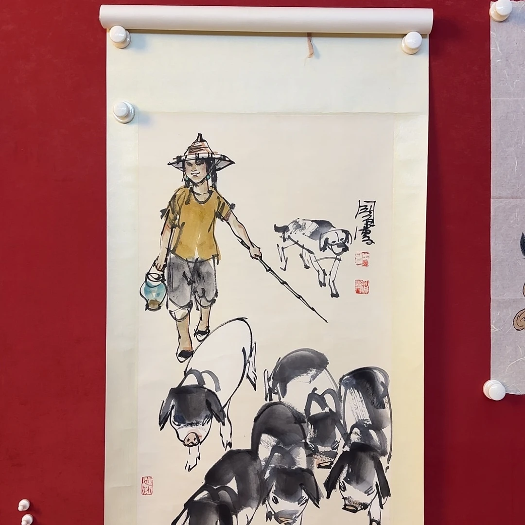 用***5竖款精品书画作品欣赏