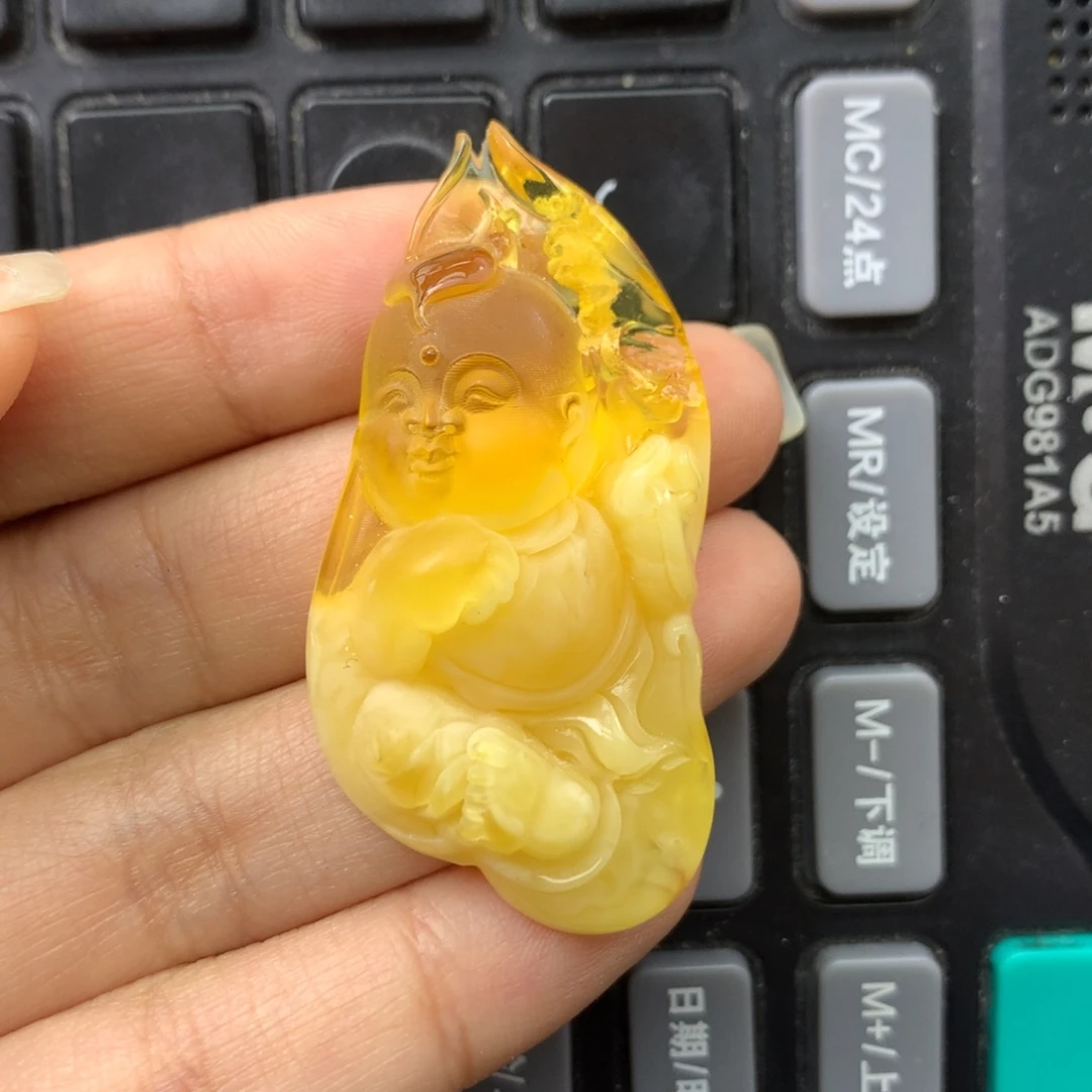 琥珀未镶嵌珠宝奇石