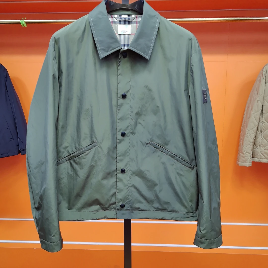 中【L0068】2025年春款上新爆款男士百搭时尚潮流翻领夹克