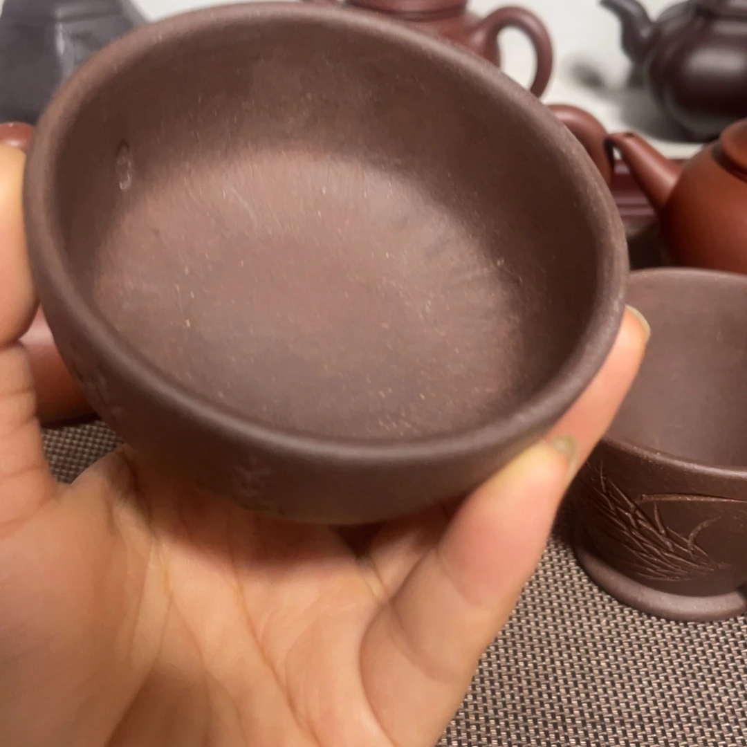 大***肚紫砂壶紫砂全手工杯