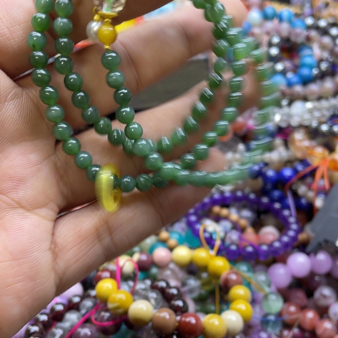 紫晶颈饰银S800镀金镶嵌