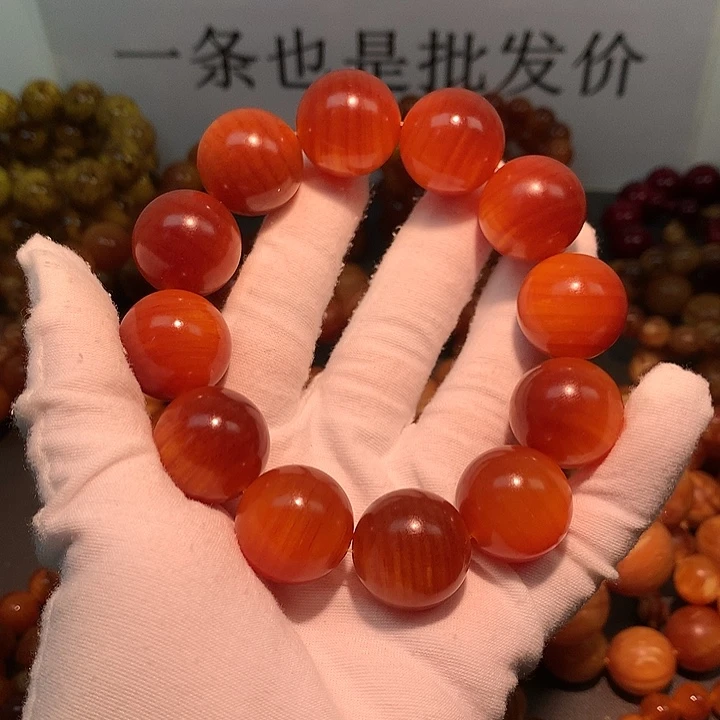 松木（琥珀木）手串/手链2.1 包浆高货