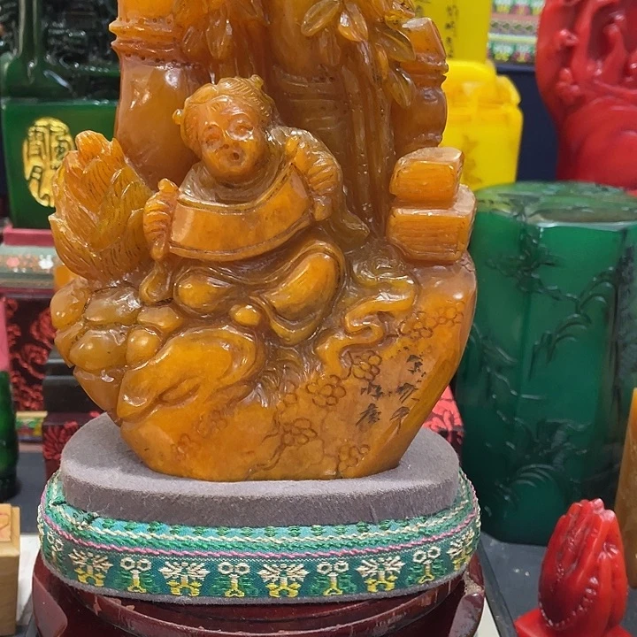寿山石印石篆刻印章引首章闲章姓名章生日礼物