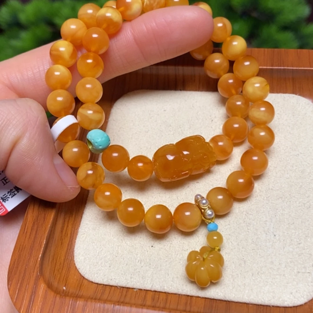 【闪购商品】手链蜜蜡未镶嵌手串