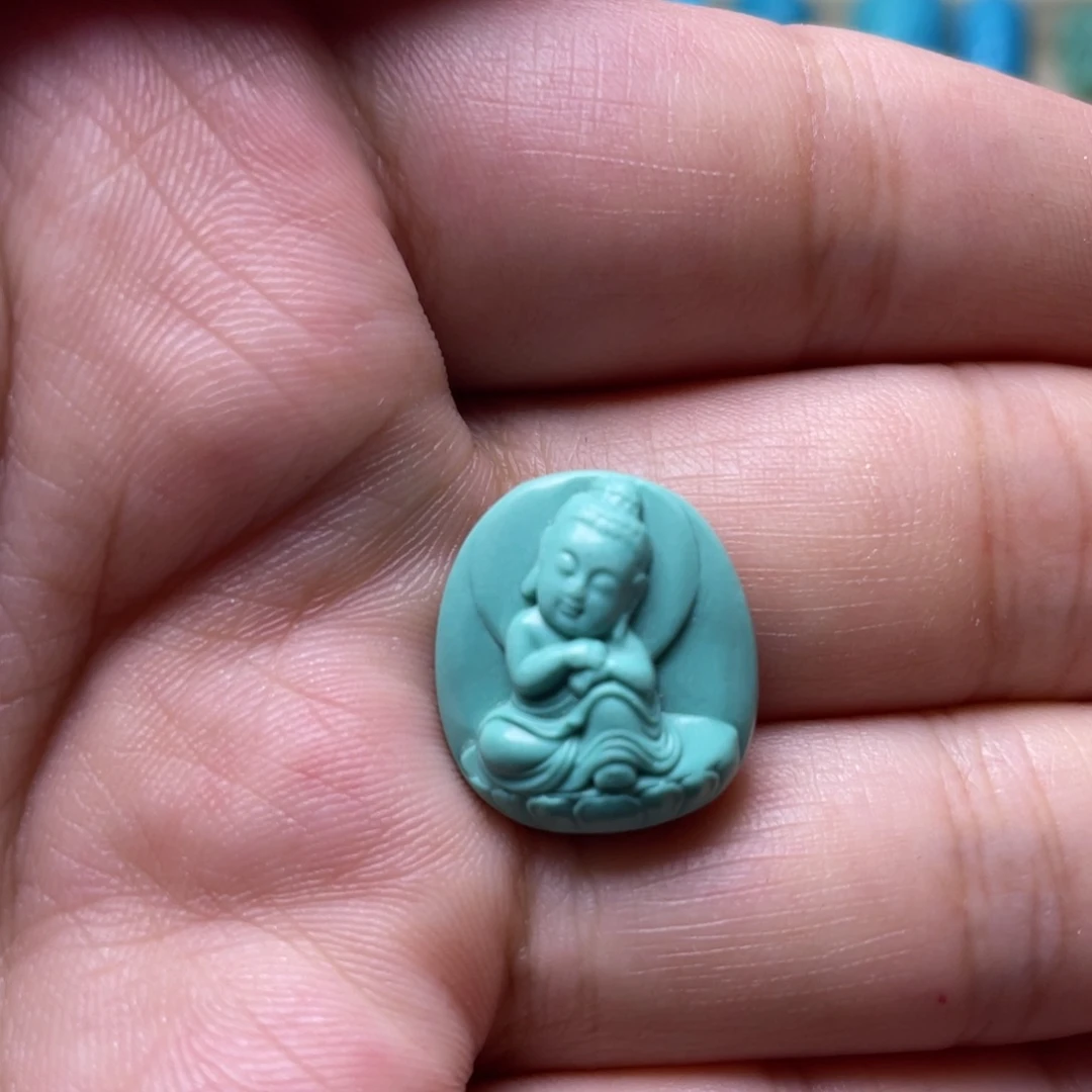 未镶嵌绿松石珠宝奇石