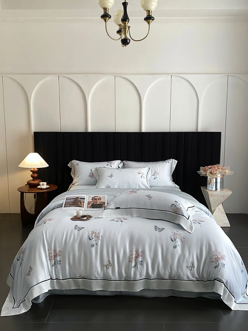 S/REDFLOWER—【空中花园】LF进口兰精天丝四件套轻奢丝滑夏季