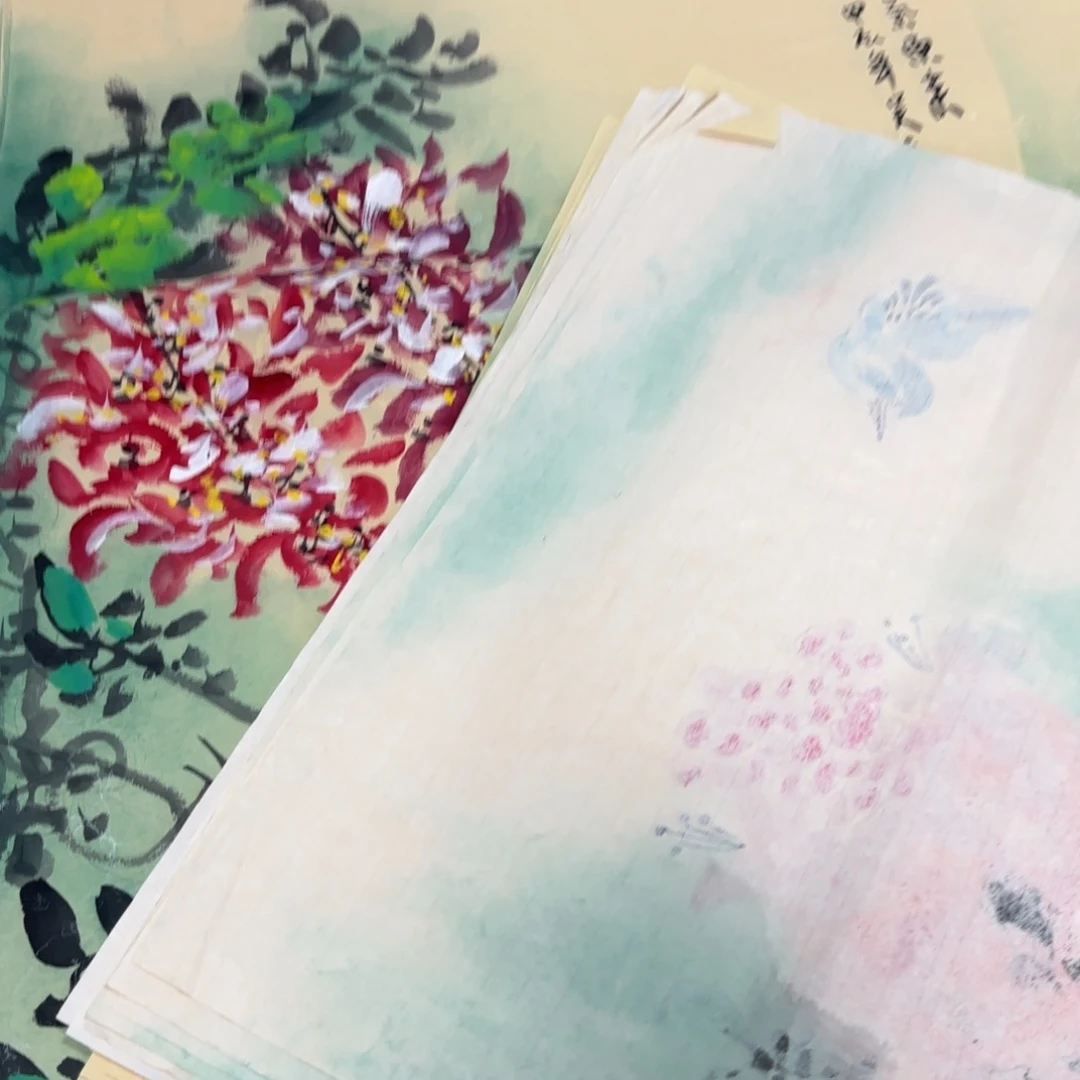 国画凑近了几天才找到了这个视频里最