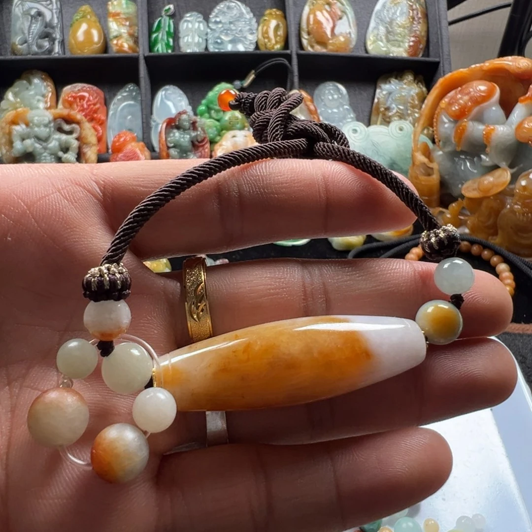 翡翠戒指未镶嵌纯**惧