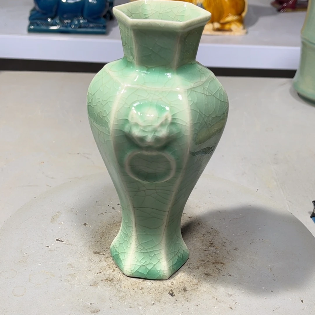 瓶柴汝瓷器品相完美