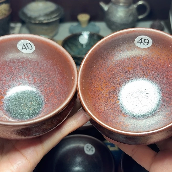 用***2茶盏40，49 坚记茶盏摆件