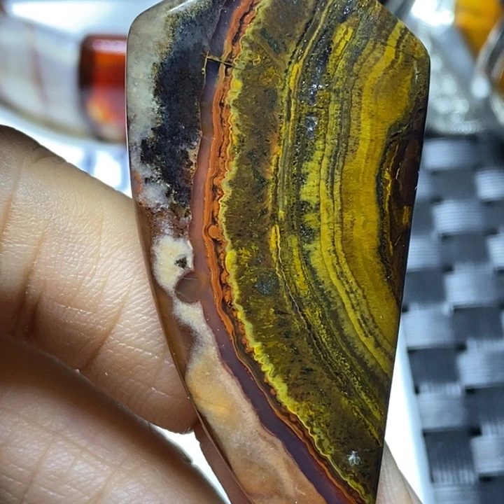 玛瑙/玉髓颈饰未镶嵌灵**蜜