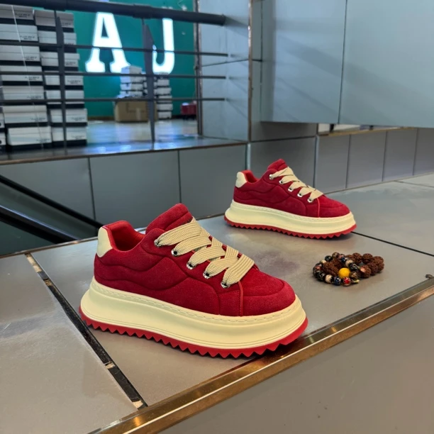 老爹鞋低帮百搭厚底休闲鞋春季韩版男鞋潮流小白鞋系带