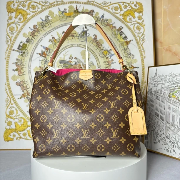 95新 LouisVuitton/路易威登 何为奢侈/ GF gf graceful 托特包