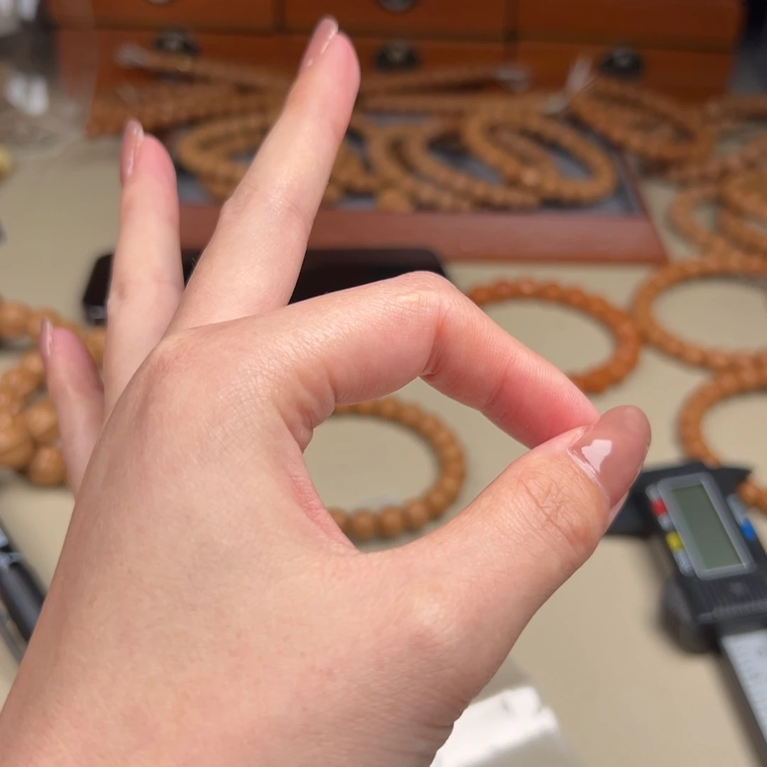 猴头核桃手串云锦➕直切