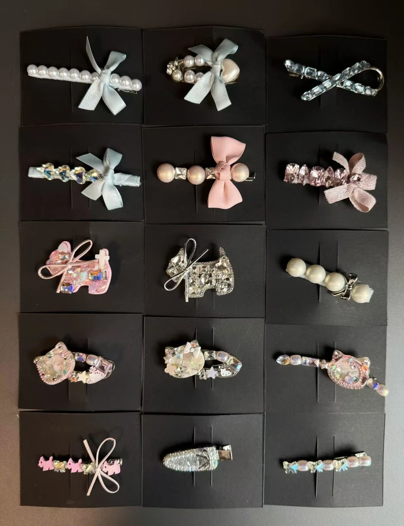 （重工定制轻奢高级边夹发夹混拆默认代拆）个人单