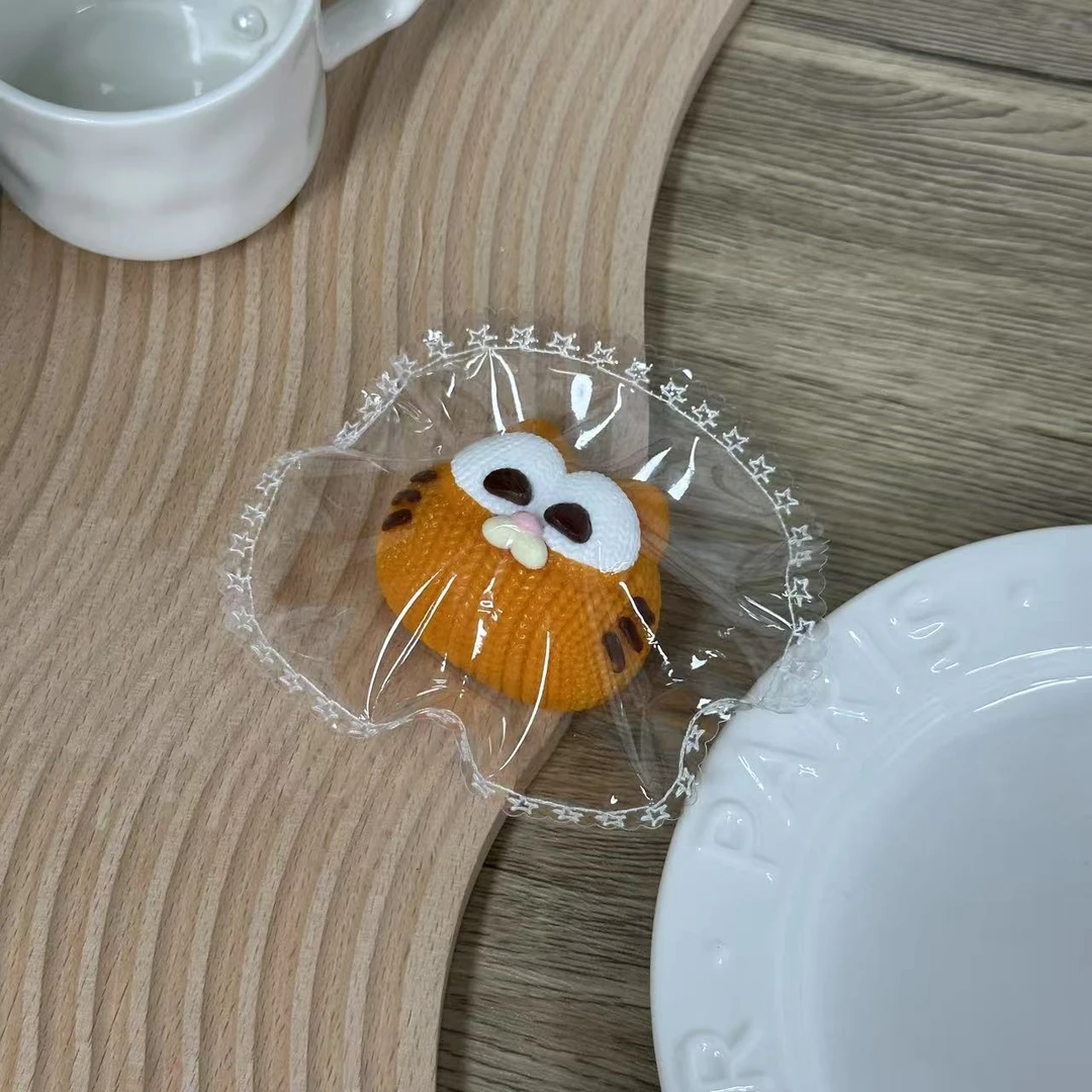 【奶酪泥】针织加菲猫 纯手工硅胶捏捏乐解压玩具