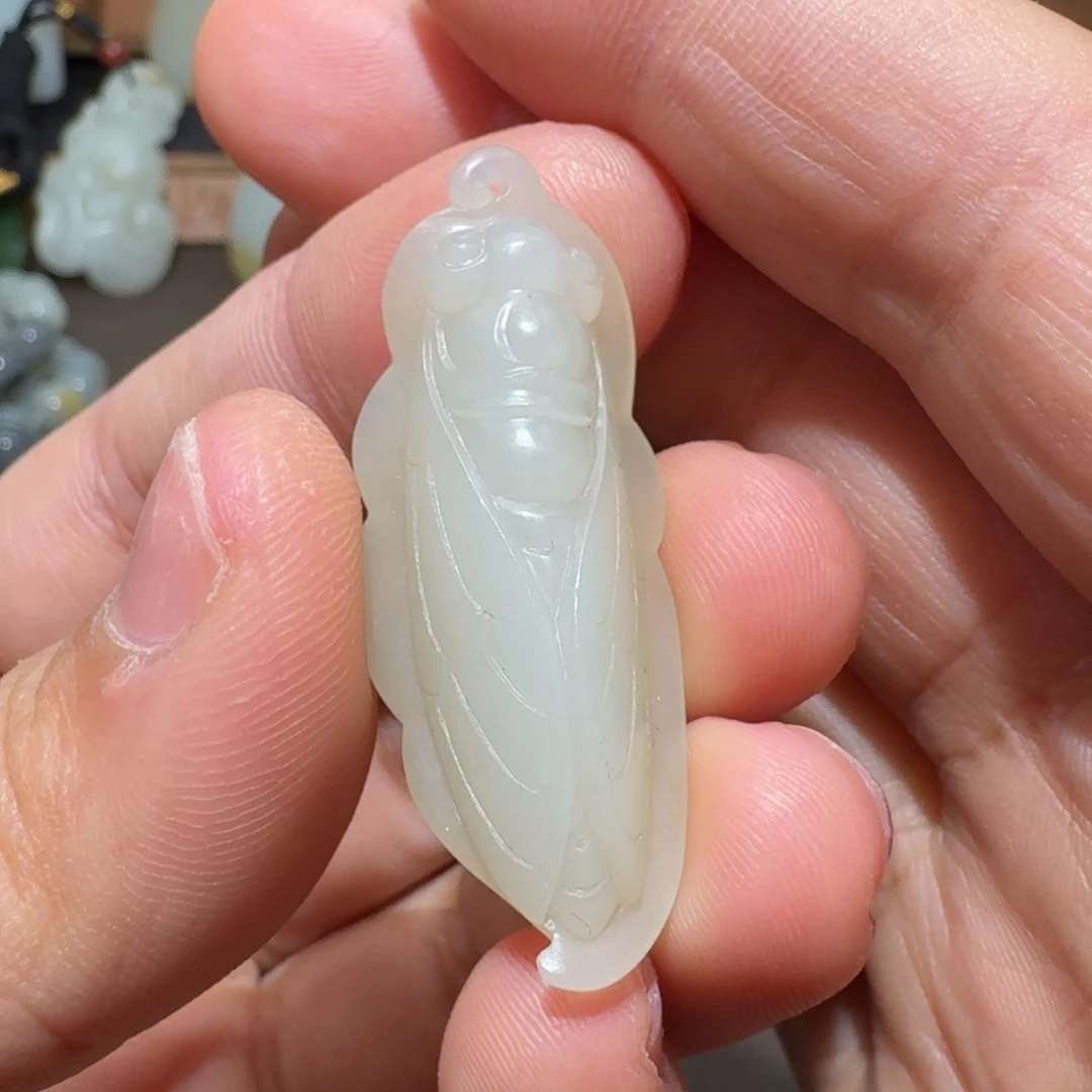 ****糖和田玉未镶嵌颈饰
