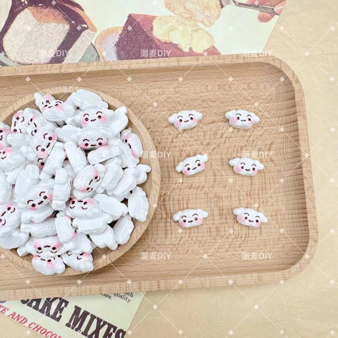 【麦麦定制】diy仿真食玩树脂配件奶油胶发夹发饰手工材料