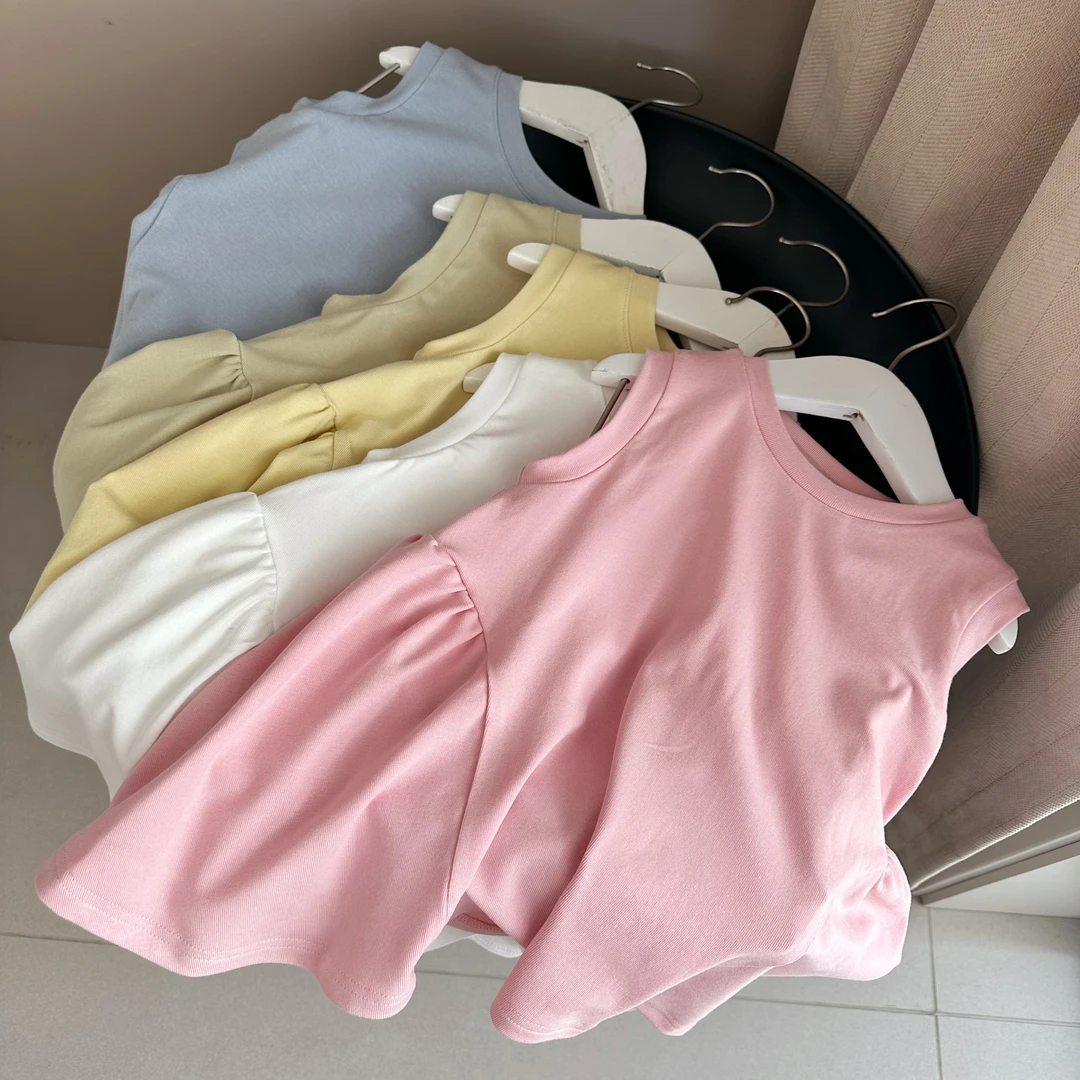 7762儿 童连身裙 女宝夏季外搭连衣裙