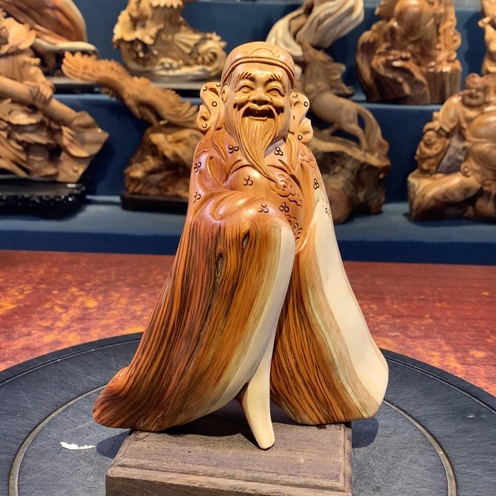 柏木（崖柏）根雕摆件