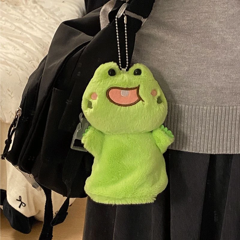 【虾虾】情人节毛绒可爱青蛙玩偶可爱公仔玩偶批发钥匙扣挂件