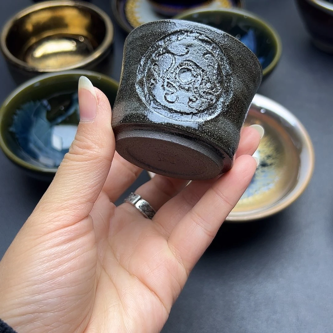 茶盏建窑建盏主人杯