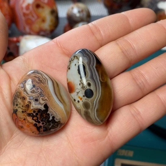 玛瑙/玉髓珠宝奇石未镶嵌锐**师打孔不退不换