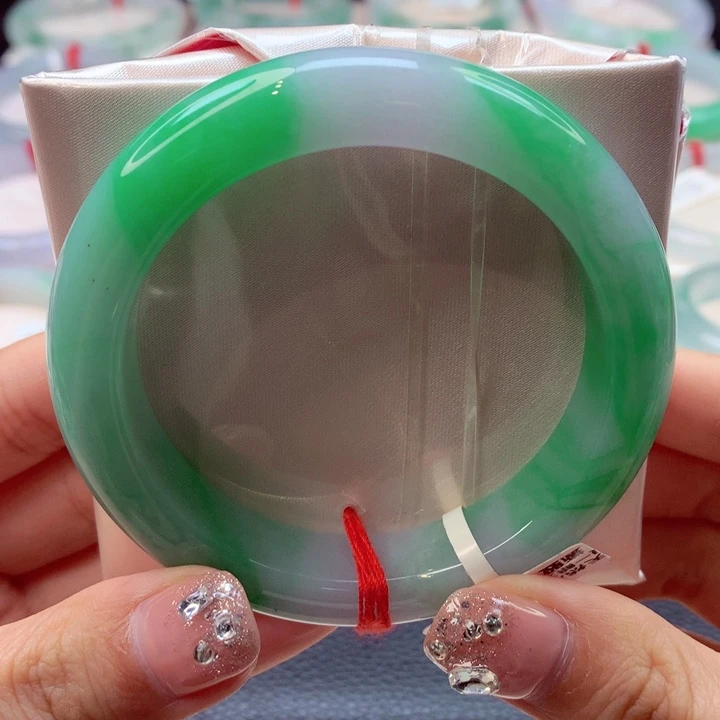 未镶嵌手镯翡翠56号正圈77