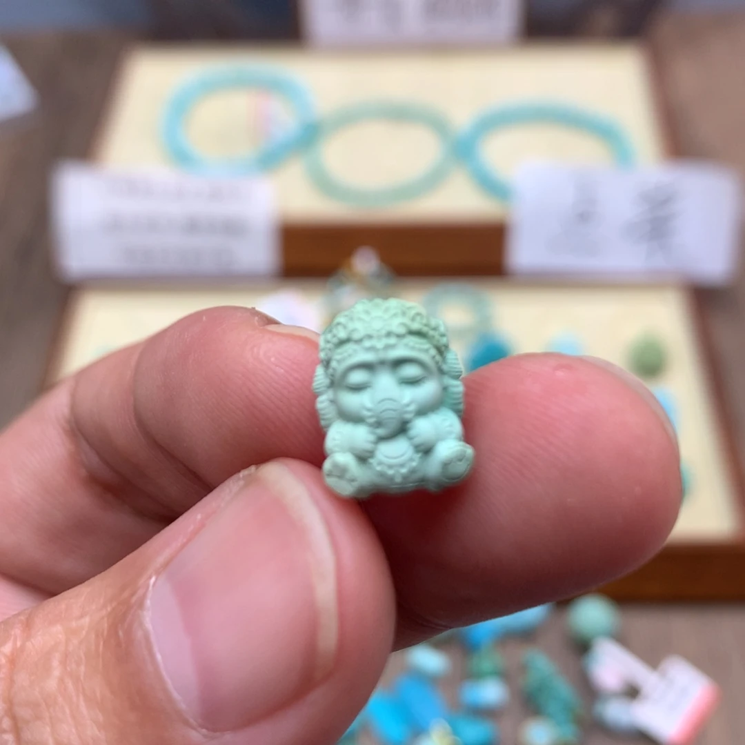 绿松石未镶嵌34配饰