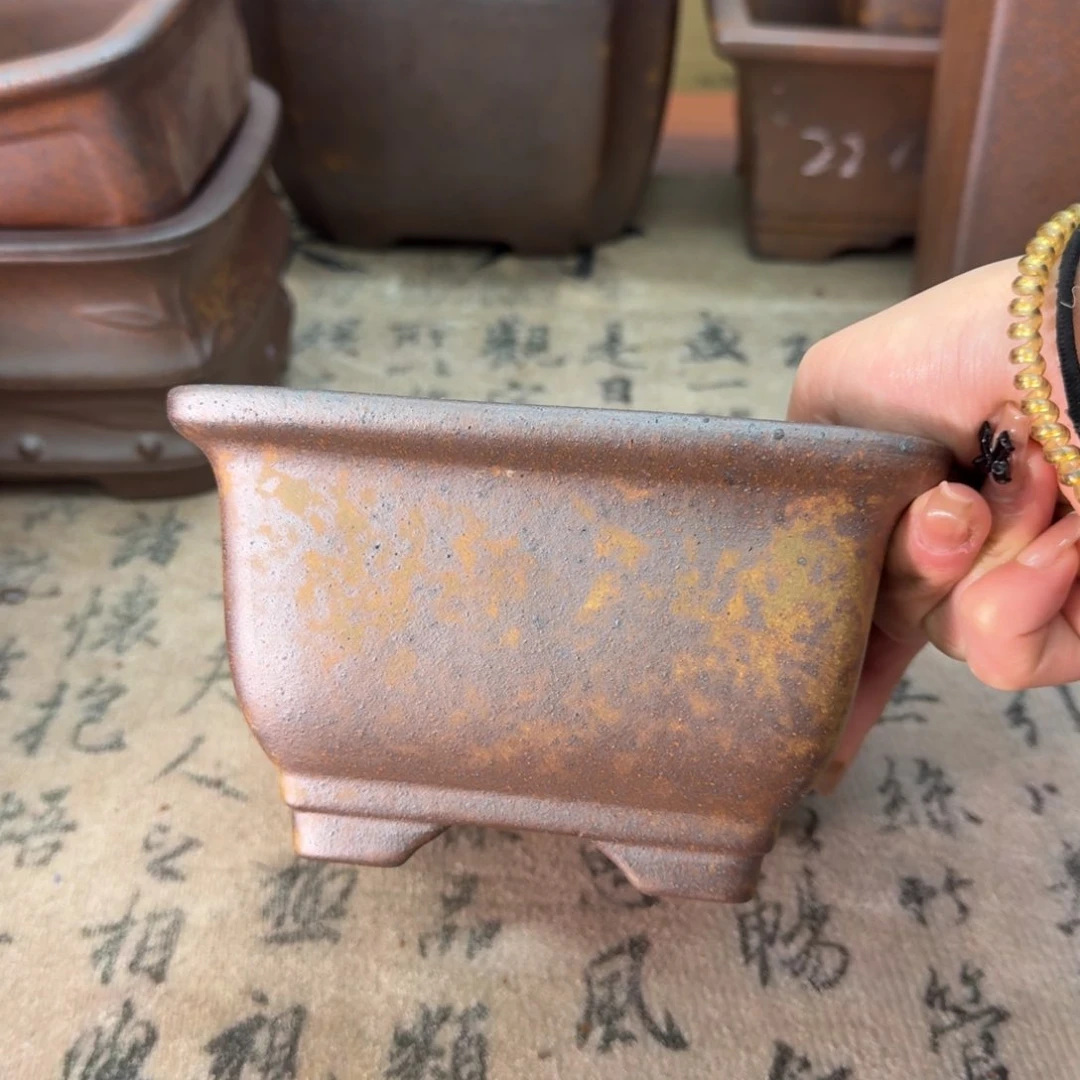 紫砂花盆31号宜兴紫砂正品花盆12x7