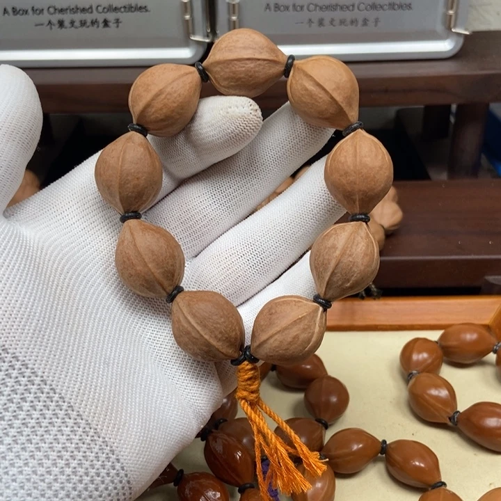 橄榄核手串2027三花短圆