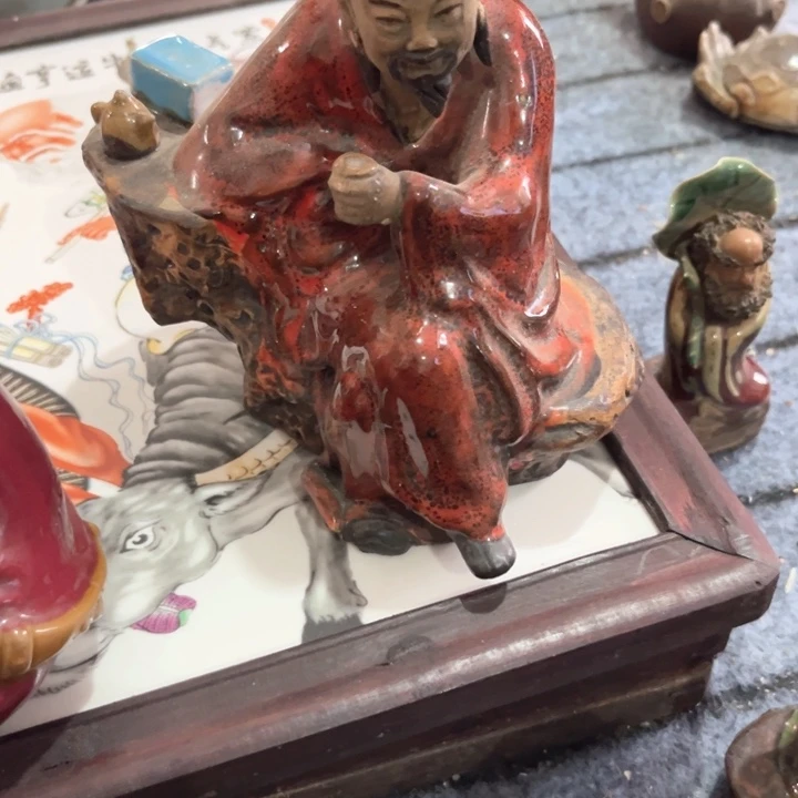 石湾摆件细*石湾摆件……