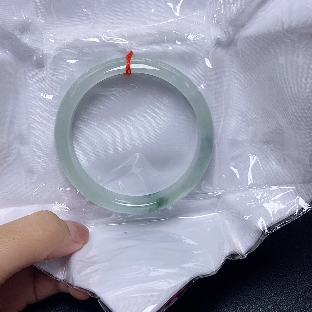 翡翠未镶嵌手镯58.5圈16