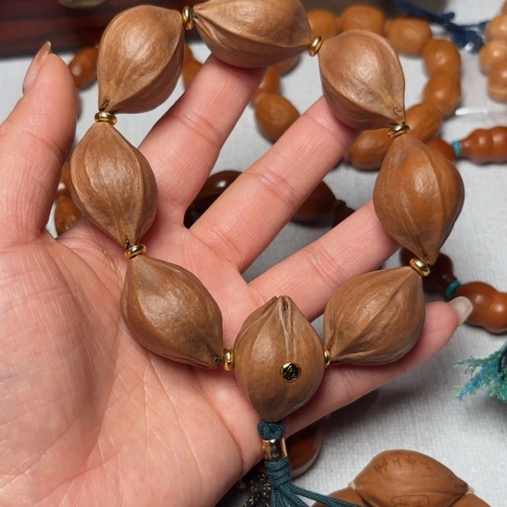 手串/手链橄榄核2.4四花铁核