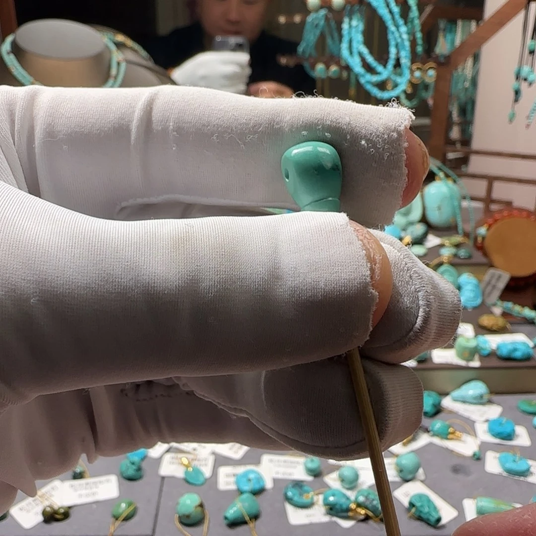 绿松石未镶嵌配饰